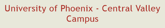 University of Phoenix - Central Valley Campus